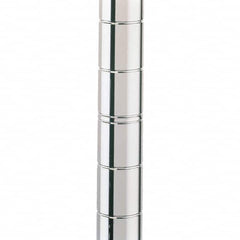 Metro - 1" Wide x 33" High x 1" Long Open Shelving Mobile Shelving Post - Industrial Tool & Supply