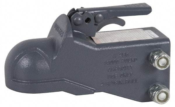 Bulldog - 2-5/16" Ball Size Adjustable Channel Hitch Coupler - 14,000 Lb Max Capacity, Primed Finish - Industrial Tool & Supply