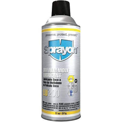 Sprayon - Multipurpose Lubricants & Penetrants - 16 OZ DRY MOLY LUBE LUBRICANT & RUST PREVENT - Industrial Tool & Supply