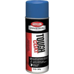Krylon - Blue (Ford), 12 oz Net Fill, High Gloss, Enamel Spray Paint - 20 to 25 Sq Ft per Can, 16 oz Container, Use on Conduits, Ducts, Electrical Equipment, Machinery, Metal, Motors, Pipelines & Marking Areas, Railings, Steel Bars, Tool Boxes, Tools - Industrial Tool & Supply