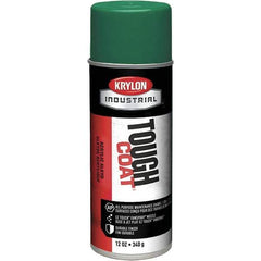 Krylon - Machinery Green, 12 oz Net Fill, High Gloss, Enamel Spray Paint - 20 to 25 Sq Ft per Can, 16 oz Container, Use on Conduits, Ducts, Electrical Equipment, Machinery, Metal, Motors, Pipelines & Marking Areas, Railings, Steel Bars, Tool Boxes, Tools - Industrial Tool & Supply