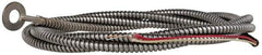 Thermo Electric - 0 to 900°F, J Surface, Thermocouple Probe - 4 Ft. Cable Length, Stripped Ends, 15 Sec Response Time - Industrial Tool & Supply