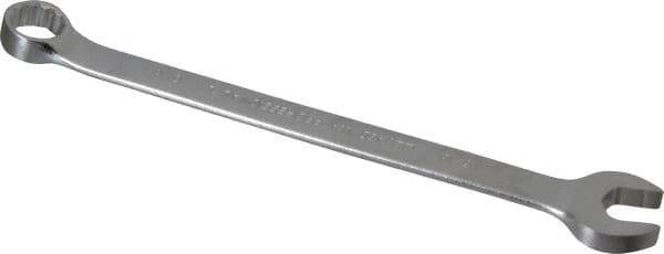 Proto - 13/16" 12 Point Offset Combination Wrench - 15° Offset Angle, 11-7/8" OAL, Steel, Satin Finish - Industrial Tool & Supply