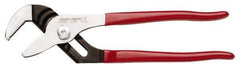 Proto - 10-3/16" OAL Pliers - Straight Jaw, Standard Head, Plastisol Handles - Industrial Tool & Supply