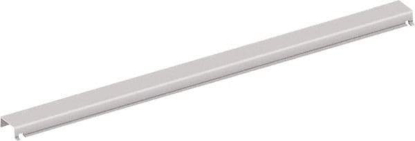 Interlake Mecalux - 2" Wide, 1-5/8" High, Open Shelving Roll In Crossbar - 42" Long, Use with Interlake Pallet Rack - Industrial Tool & Supply