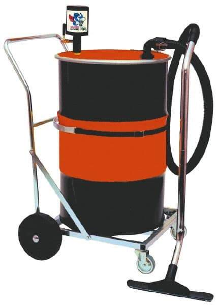 Abanaki - 55 Gal, Steel Tank, Wet, Flammable Liquid Vacuum Cleaner - 10 hp - Industrial Tool & Supply