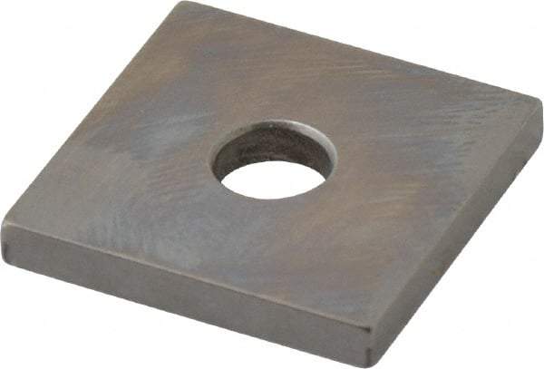Mitutoyo - 0.127" Square Steel Gage Block - Accuracy Grade 0, Includes Certificate of Inspection - Industrial Tool & Supply
