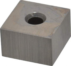 Mitutoyo - 0.6" Square Steel Gage Block - Accuracy Grade 0, Includes Certificate of Inspection - Industrial Tool & Supply