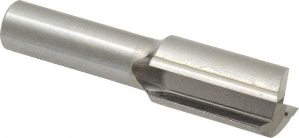 Amana Tool - 3/4" Diam, 1/2" Shank Diam, 1-1/4" Length of Cut, 2 Flute Straight Router Bit - 2-7/8" Overall Length, Carbide Tipped - Industrial Tool & Supply