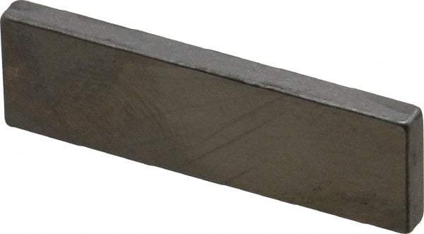 Mitutoyo - 0.1009" Rectangular Steel Gage Block - Accuracy Grade 0, Includes Certificate of Inspection - Industrial Tool & Supply