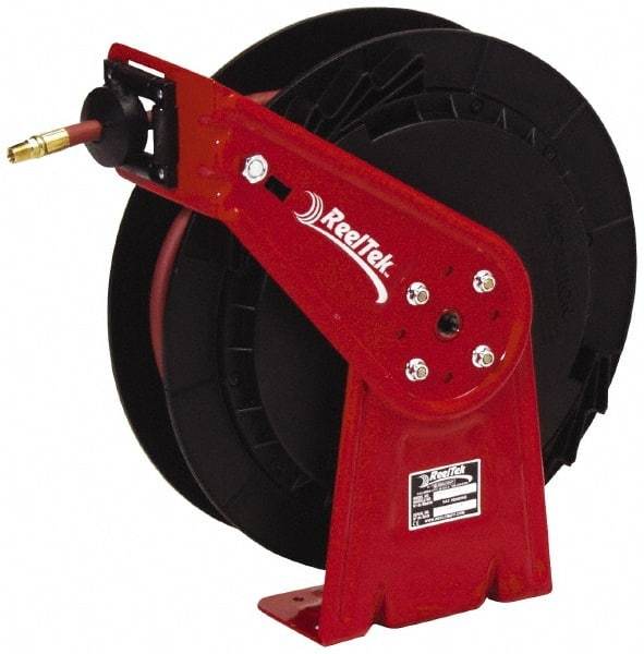 Reelcraft - 50' Spring Retractable Hose Reel - 300 psi, Hose Included - Industrial Tool & Supply