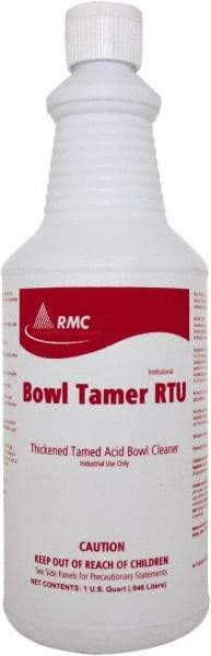 Rochester Midland Corporation - 1 qt Bottle Liquid Toilet Bowl Cleaner - Mint Scent, Toilet Bowl - Industrial Tool & Supply