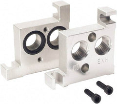ARO/Ingersoll-Rand - Solenoid Valve End Plate Kit - Use with 3-Way or 4-Way Premair Series Valve Stack - Industrial Tool & Supply
