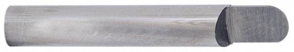 Accupro - 3/16 Inch Diameter, 3 Inch Overall Length, 3/8 Inch Split Length, Solid Carbide, Full Radius Split End Carbide Blank - Double End - Industrial Tool & Supply