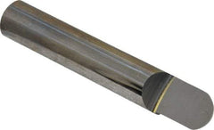 Accupro - 1/2 Inch Diameter, 3 Inch Overall Length, 5/8 Inch Split Length, Solid Carbide, Full Radius Split End Carbide Blank - Single End - Industrial Tool & Supply