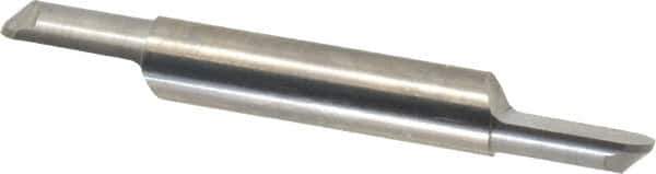 Accupro - 5/16 Inch Diameter, 2-1/2 Inch Overall Length, 1/2 Inch Split Length, Solid Carbide, Full Radius Split End Carbide Blank - Double End - Industrial Tool & Supply