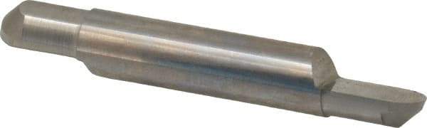Accupro - 3/8 Inch Diameter, 2-1/2 Inch Overall Length, 1/2 Inch Split Length, Solid Carbide, Full Radius Split End Carbide Blank - Double End - Industrial Tool & Supply