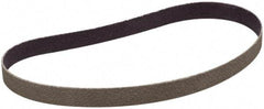 3M - 1/2" Wide x 24" OAL, 45 Trizact Grit, Aluminum Oxide Abrasive Belt - Aluminum Oxide, Extra Fine, Coated, X Weighted Cloth Backing, Series 237AA - Industrial Tool & Supply