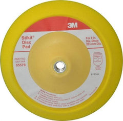 3M - 8" Diam Adhesive/PSA Disc Backing Pad - Medium Density, 3,000 RPM - Industrial Tool & Supply