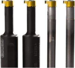 Seco - 11mm Min Bore Diam, 96mm OAL, 8mm Shank Diam, E-SGXN Indexable Boring Bar - LCEX 1105.. Insert, Screw Holding Method - Industrial Tool & Supply