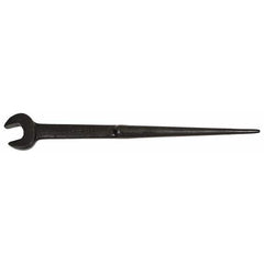 Martin Tools - Open End Wrenches Wrench Type: Spud Handle Finish/Coating: Black - Industrial Tool & Supply