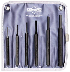 Mayhew - 6 Piece Pin Punch Set - Industrial Tool & Supply
