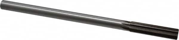 Interstate - 12.5mm High Speed Steel 6 Flute Chucking Reamer - Industrial Tool & Supply