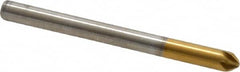 Melin Tool - 1/8" Head Diam, 1/8" Shank Diam, 6 Flute 82° Cobalt Countersink - Industrial Tool & Supply