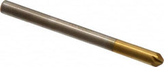 Melin Tool - 1/8" Head Diam, 1/8" Shank Diam, 6 Flute 90° Cobalt Countersink - Industrial Tool & Supply