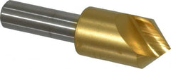 Melin Tool - 5/8" Head Diam, 3/8" Shank Diam, 1 Flute 90° Cobalt Countersink - Industrial Tool & Supply