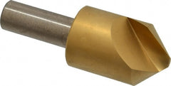 Melin Tool - 1" Head Diam, 1/2" Shank Diam, 1 Flute 90° Cobalt Countersink - Industrial Tool & Supply