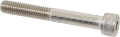 Value Collection - M8x1.25 Metric Coarse Hex Socket Drive, Socket Cap Screw - Grade 18-8 & Austenitic A2 Stainless Steel, Uncoated, Partially Threaded, 60mm Length Under Head - Industrial Tool & Supply