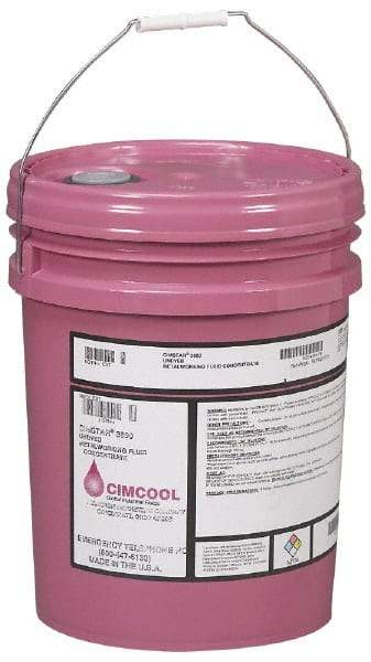Cimcool - Cimstar 3890, 5 Gal Pail Cutting & Grinding Fluid - Semisynthetic, For Boring, Drilling, Grinding, Milling - Industrial Tool & Supply