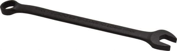 Proto - 10mm 12 Point Combination Wrench - 15° Offset Angle, 6-1/4" OAL, Steel, Black Finish - Industrial Tool & Supply