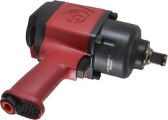 Chicago Pneumatic - 3/4" Drive, 6,300 RPM, 1,200 Ft/Lb Torque Impact Wrench - Pistol Grip Handle, 850 IPM, 7.5 CFM, 90 psi, 3/8" NPTF Inlet - Industrial Tool & Supply