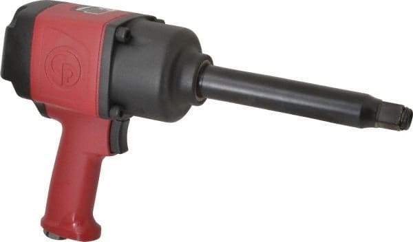 Chicago Pneumatic - 3/4" Drive, 6,300 RPM, 1,200 Ft/Lb Torque Impact Wrench - Pistol Grip Handle, 850 IPM, 7.5 CFM, 90 psi, 3/8" NPTF Inlet - Industrial Tool & Supply