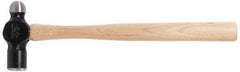 Blackhawk by Proto - 1 Lb Head Forged Steel Ball Pein Hammer - 14" Wood Handle, 14" OAL - Industrial Tool & Supply