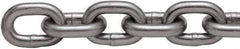 Peerless Chain - 150 Ft. Long, 2600 Lbs. Load Capacity, Carbon Steel High Test Chain - 4 Grade, 0.98 Inch Inside Long x 0.409 Inch Inside Wide - Industrial Tool & Supply