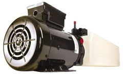 Stone - 2,750 Max psi, 1.7 GPM, Hydraulic Power Unit - 4 Qt Tank, 31-1/2" Long x 6.9" Wide x 10.8" High, 9/16-18 SAE Port Size, 1 Phase, 230 VAC, 18 Amp - Industrial Tool & Supply