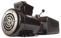 Stone - 2,300 Max psi, 1.5 GPM, Hydraulic Power Unit - 6.5 Qt Tank, 23.46" Long x 6.9" Wide x 10.8" High, 9/16-18 SAE Port Size, 1 Phase, 115 VAC, 15 Amp - Industrial Tool & Supply