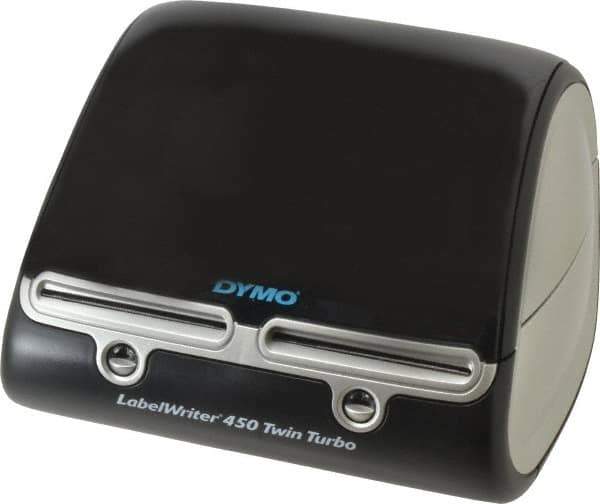 Dymo - LabelWriter 450 Twin Turbo - 300 DPI Resolution, 5-1/2" Wide x 11-3/8" Long - Industrial Tool & Supply