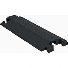 Checkers - On Floor Cable Covers Cover Material: Polyurethane Number of Channels: 1 - Industrial Tool & Supply