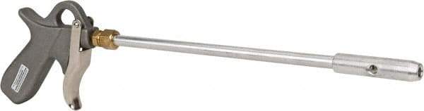 Guardair - 120 Max psi Venturi Nozzle Pistol Grip Blow Gun - 1/4 NPT, 24" Tube Length, Aluminum - Industrial Tool & Supply