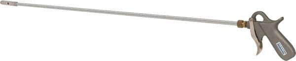 Guardair - 120 Max psi Venturi Nozzle Pistol Grip Blow Gun - 1/4 NPT, 48" Tube Length, Aluminum - Industrial Tool & Supply