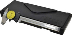 Mitutoyo - 0mm to 150mm Range, 0.02 mm Graduation, 2mm per Revolution, Dial Caliper - Yellow Face, 50mm Jaw Length, Accurate to 0.03mm - Industrial Tool & Supply