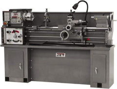 Jet - 13" Swing, 40" Between Centers, 230 Volt, Single Phase Bench Lathe - 5MT Taper, 2 hp, 60 to 1,240 RPM, 1-3/8" Bore Diam, 32" Deep x 45" High x 71" Long - Industrial Tool & Supply