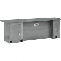 Jet - 48" Long x 40" High x 30" Deep, Lathe Cabinet Stand - Compatible with 13 x 40 Geared Head Bench Lathes - Industrial Tool & Supply