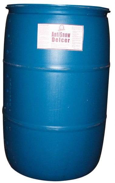 Bare Ground Solutions - 55 Gal Drum Magnesium Chloride Liquid - Effective to -25°F - Industrial Tool & Supply