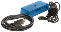 ASD/QMS - Remote Data Collection Interface - 6 Ft. Overall Length, For Use with SPI 13-600 Series Calipers, SPI Caliper (w/ Cable) - Industrial Tool & Supply