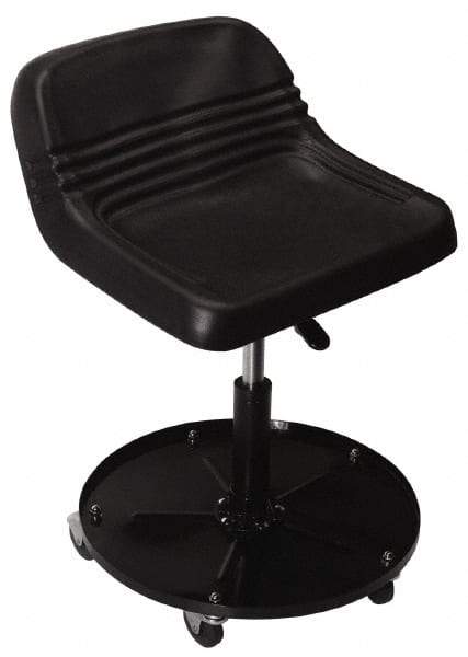 Whiteside - 330 Lb Capacity, 5 Wheel Creeper Seat with Tray - Steel, 18" Long x 22" Overall Height x 18" Wide - Industrial Tool & Supply